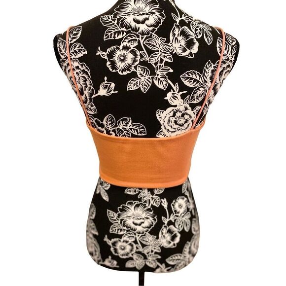 Shein Cropped Cami Tank Top Ribbed Crop Camisole Sleepwear - Picture 2 of 12